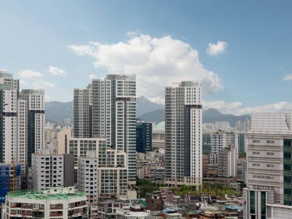 Courtyard By Marriott Seoul Times Square : photo 1 de la chambre chambre premier 1 lit king-size