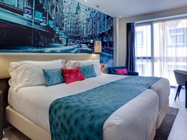 Hotel Indigo Madrid - Gran Via, an IHG Hotel : photo 5 de la chambre chambre lits jumeaux premium