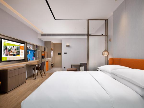 Home2 Suites by Hilton Chongqing Yubei : photo 4 de la chambre chambre supérieure lit queen-size