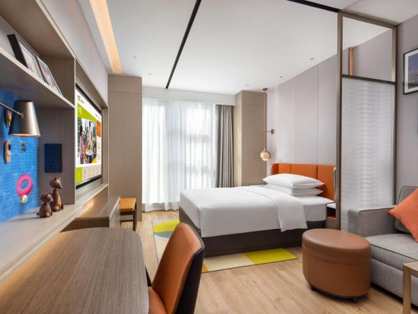 Home2 Suites by Hilton Chongqing Yubei : photo 4 de la chambre chambre supérieure lit queen-size