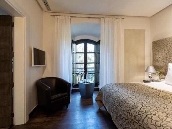 Hospes Palacio del Bailio : photo 2 de la chambre chambre lit king-size - vue sur jardin