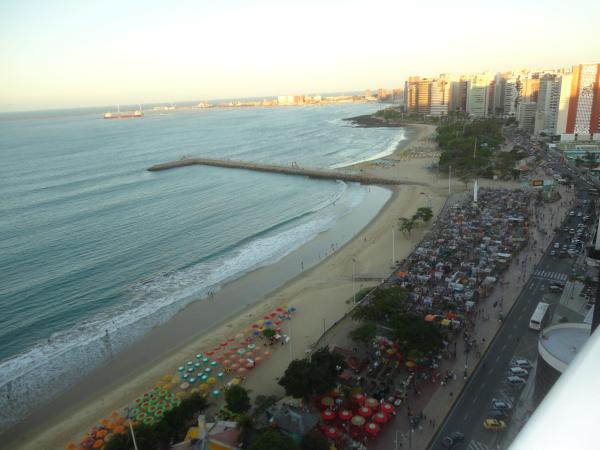 Hotel Luzeiros Fortaleza : photo 7 de la chambre chambre double deluxe - vue sur mer