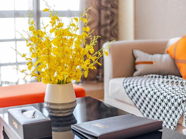 WAIFIDEN Guangzhou Grand View Golden Palace Apartment - Free shuttle bus during the Canton Fair : photo 10 de la chambre suite double affaires