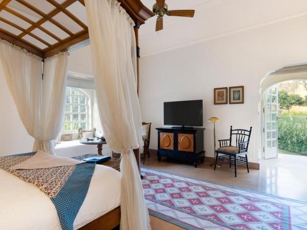 The Oberoi Rajvilas Jaipur : photo 8 de la chambre chambre premier lit king-size avec jardin privatif