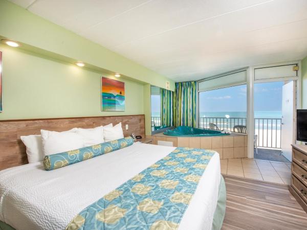 The Schooner Inn : photo 1 de la chambre chambre lit king-size avec bain à remous - côté océan