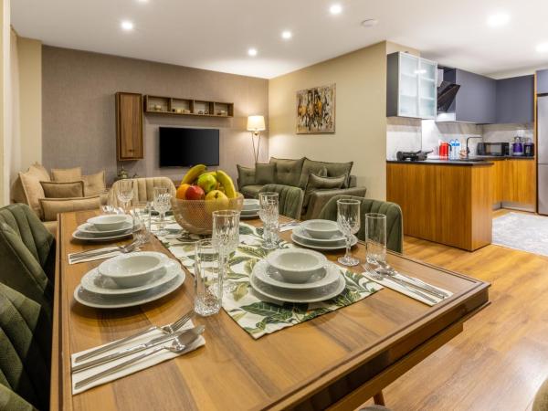 BayMari Suites Plus Florya : photo 6 de la chambre appartement 2 chambres deluxe - vue sur jardin