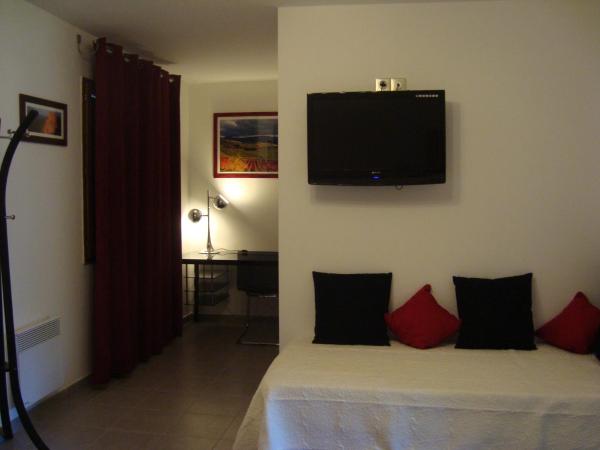 Chambres d'hôtes Les Palmiers de la Cité : photo 4 de la chambre chambre double avec douche