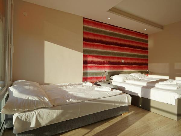 Colors Holiday Hotel : photo 3 de la chambre chambre lits jumeaux - vue sur piscine