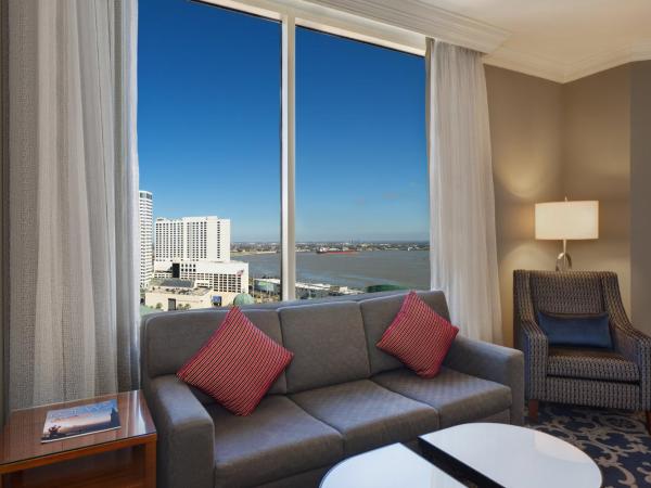 Loews New Orleans Hotel : photo 3 de la chambre chambre lit king-size première - vue sur rivière