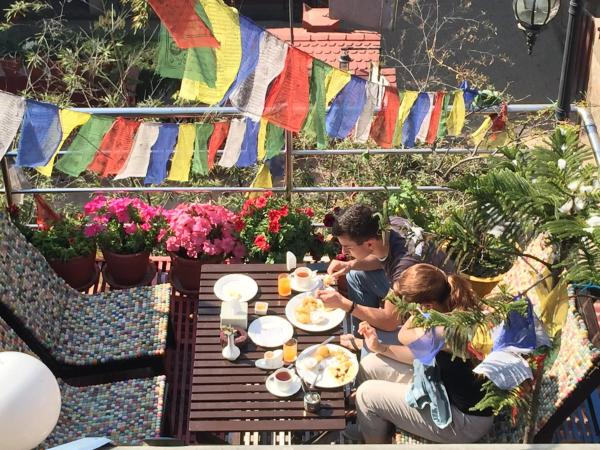 Shangri-la Boutique Hotel : photo 7 de la chambre chambre simple avec salle de bains 