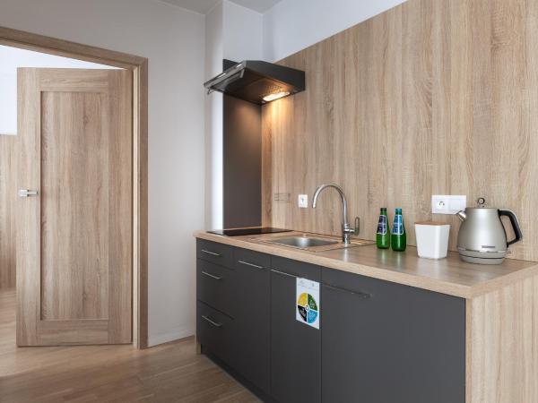 Green Apartments : photo 5 de la chambre appartement avec sauna