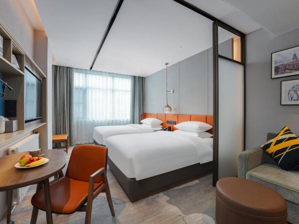 Home2 Suites By Hilton Wuhan Hankou Railway Station : photo 1 de la chambre spiritual twin room