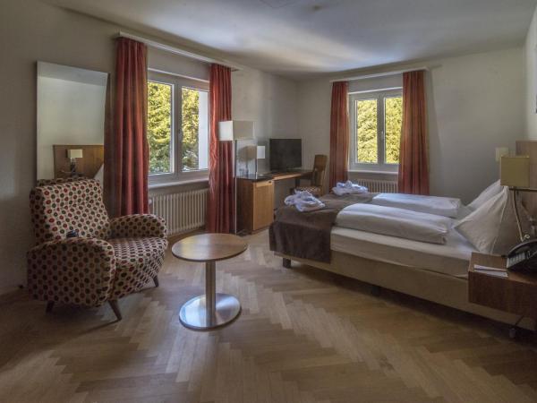Waldhotel & SPA Davos - for body & soul : photo 1 de la chambre chambre double standard avec vue sur la forêt