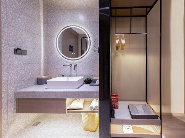 Atour S Hotel Tianjin Binjiang Road Hanglung Plaza : photo 3 de la chambre chambre lits jumeaux supérieure sans fenêtre