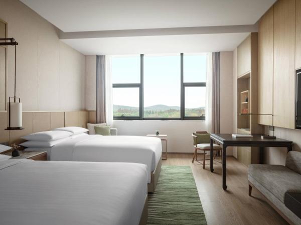Wuxi Marriott Hotel Lihu Lake : photo 4 de la chambre grande chambre deluxe lits jumeaux