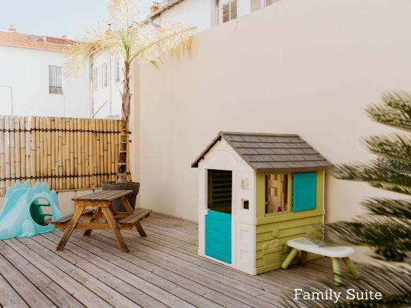 Palm Boutique Hôtel Nice : photo 2 de la chambre suite familiale (2 adultes + 2 enfants)