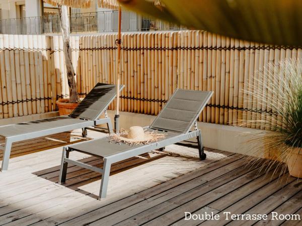 Palm Boutique Hôtel Nice : photo 9 de la chambre chambre double avec terrasse