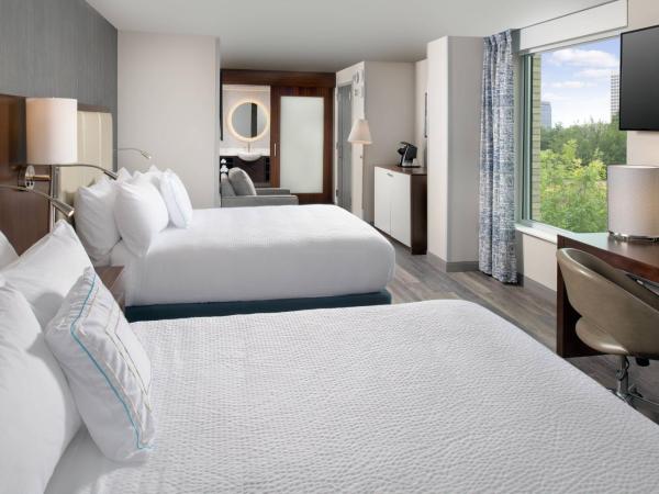 SpringHill Suites by Marriott Atlanta Downtown : photo 3 de la chambre suite 1 chambre avec 2 lits queen-size