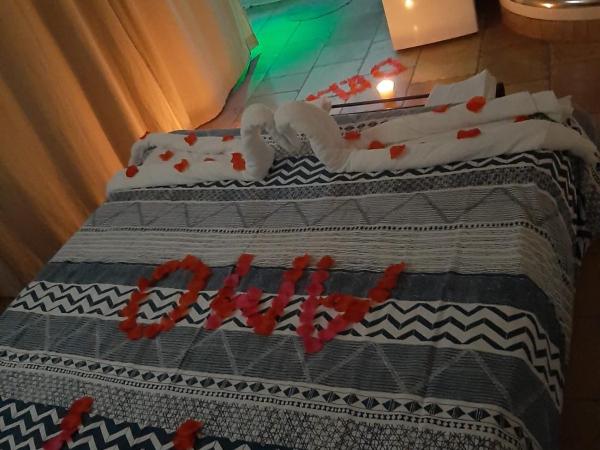 Il Daviduccio : photo 2 de la chambre chambre lit king-size avec baignoire spa