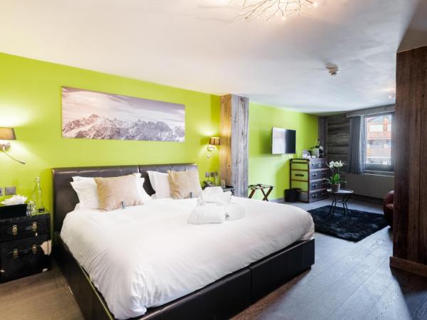 Hotel Farinet : photo 2 de la chambre chambre double ou lits jumeaux supérieure