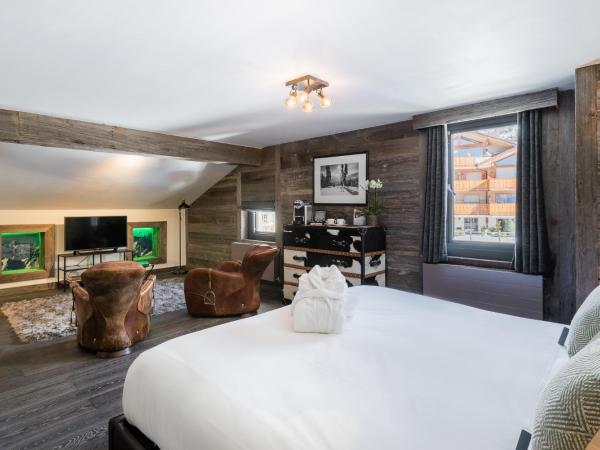 Hotel Farinet : photo 3 de la chambre chambre deluxe double ou lits jumeaux