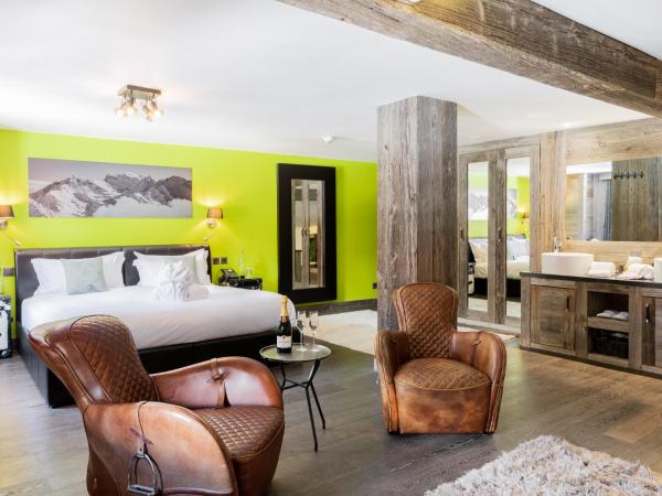 Hotel Farinet : photo 4 de la chambre chambre deluxe double ou lits jumeaux