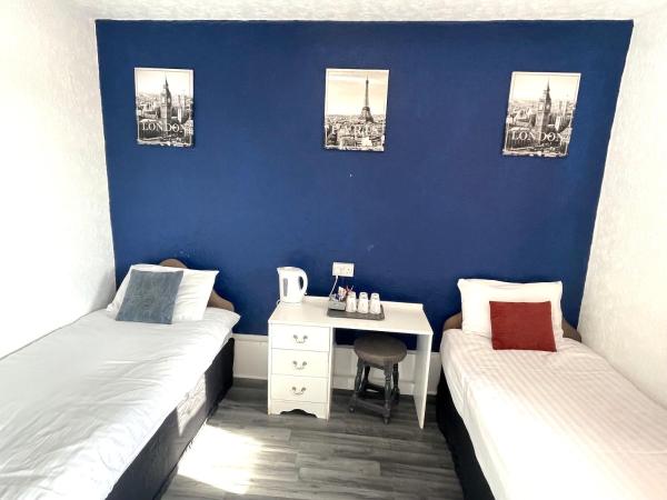 Calypso hotel Blackpool : photo 1 de la chambre chambre lits jumeaux