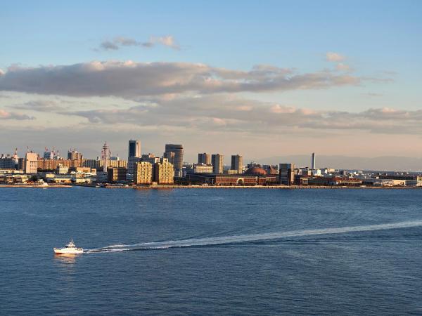 Kobe Meriken Park Oriental Hotel : photo 4 de la chambre hébergement double standard - vue sur est