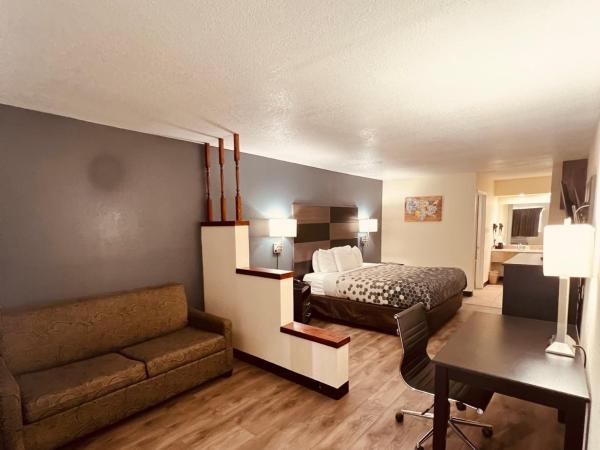 Econo Lodge Inn & Suites Downtown San Antonio Riverwalk Area : photo 8 de la chambre chambre lit king-size standard - non-fumeurs