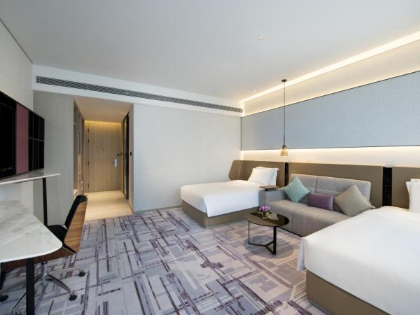 Crowne Plaza Dalian Xinghai, an IHG Hotel : photo 1 de la chambre chambre lits jumeaux standard - vue sur océan