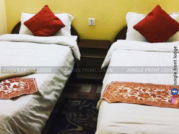 Jungle Front Lodge : photo 1 de la chambre chambre lits jumeaux