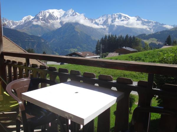Chalet Gabriel : photo 5 de la chambre studio - vue sur mont-blanc