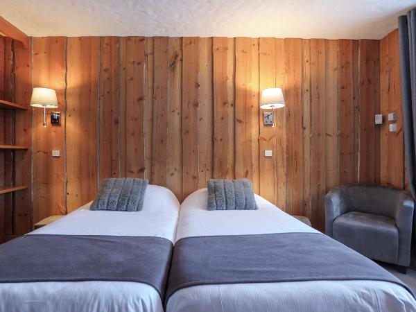 Hôtel Le Labrador : photo 4 de la chambre chambre lits jumeaux supérieure - vue sur mont blanc