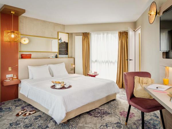 Hôtel Valdys Thalasso & Spa - Beau rivage : photo 2 de la chambre chambre double confort - vue latérale sur mer