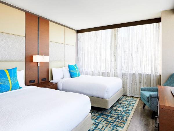 Residence Inn by Marriott Dallas Downtown : photo 1 de la chambre suite 1 chambre avec 2 lits queen-size