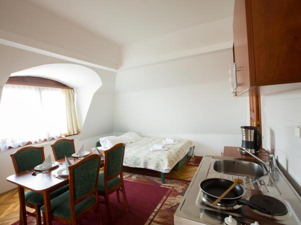 HELIOS Hotel Apartments : photo 2 de la chambre studio avec lit d'appoint