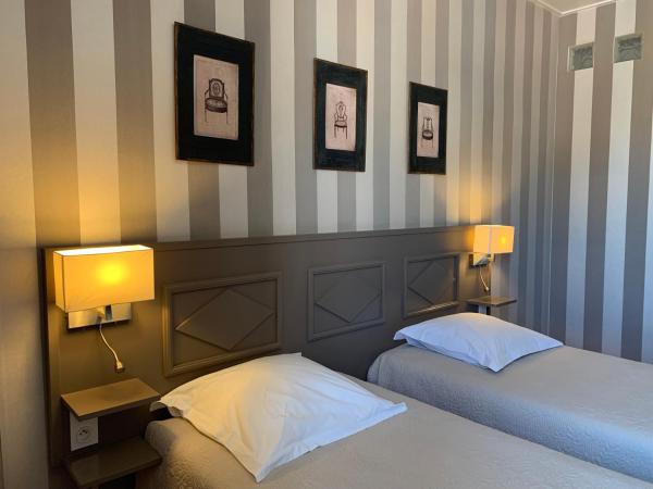 Hotel Central Bastia : photo 2 de la chambre chambre lits jumeaux supérieure