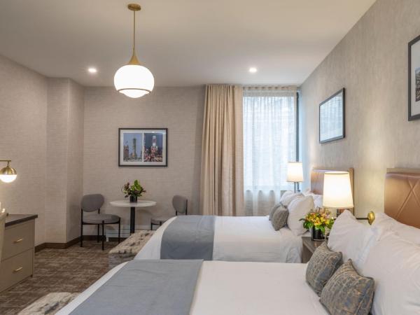 Broadway Plaza Hotel : photo 6 de la chambre chambre 2 lits queen-size deluxe (rénovée)