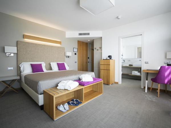 Hotel Le Soleil : photo 1 de la chambre chambre lit king-size avec baignoire spa