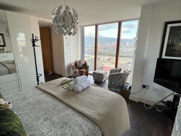 James Clow Bed & Breakfast : photo 9 de la chambre chambre lit king-size - vue sur montagne