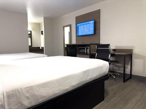 Americas Best Value Inn Austin : photo 3 de la chambre chambre 2 lits queen-size - non-fumeurs