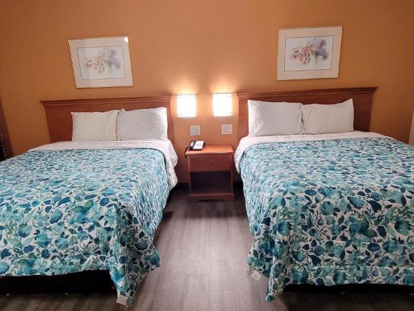 Harvey's Motel SDSU La Mesa San Diego : photo 2 de la chambre chambre avec 2 grands lits queen-size