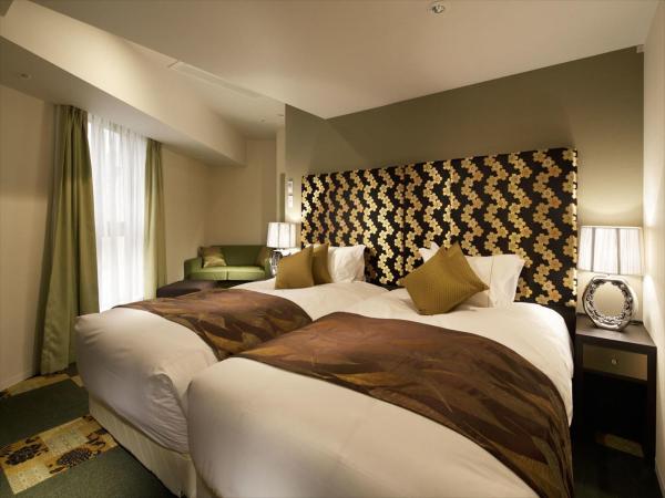 Centurion Hotel Ikebukuro Station : photo 6 de la chambre deluxe twin room - smoking - extra bed provided for fifth adult