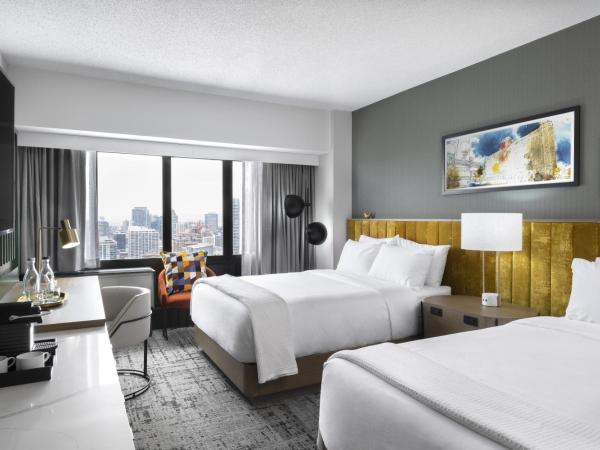 voco Chicago Downtown, an IHG Hotel : photo 1 de la chambre chambre standard 2 lits queen-size - vue sur ville