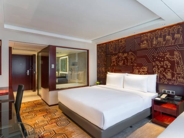 China Hotel Guangzhou-Free Shuttle Bus to Canton Fair Complex : photo 4 de la chambre chambre lit king-size ou lits jumeaux deluxe