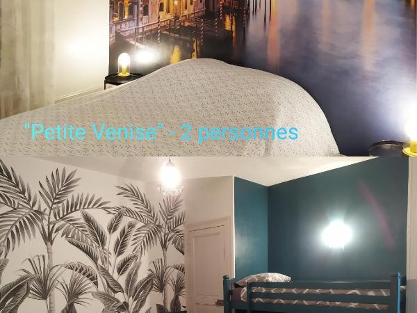 L'Echappée Belle : photo 2 de la chambre chambre familiale avec salle de bains privative