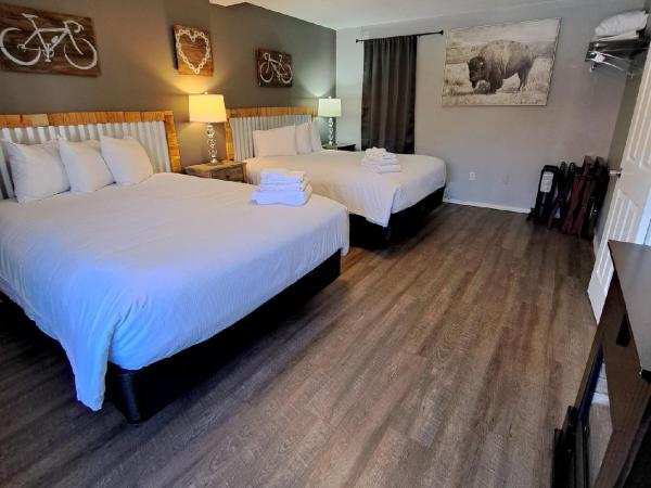 Buffalo Lodge Bicycle Resort - Amazing access to local trails & the Garden : photo 3 de la chambre suite lit queen-size