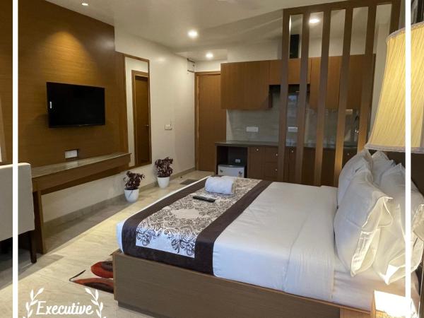 Saltstayz Executive Studio Apartment : photo 6 de la chambre studio avec balcon