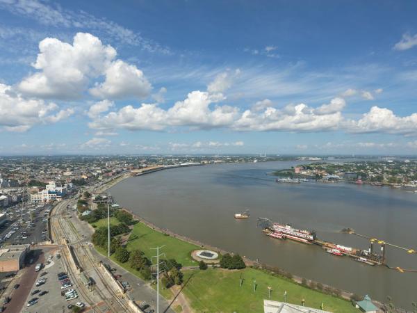 The Westin New Orleans : photo 1 de la chambre chambre deluxe avec 1 lit king-size - vue sur rivière