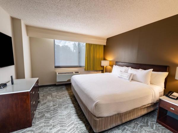 SpringHill Suites Houston Medical Center / NRG Park : photo 2 de la chambre suite lit king-size avec canapé-lit